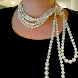 Chanel multi strand necklace